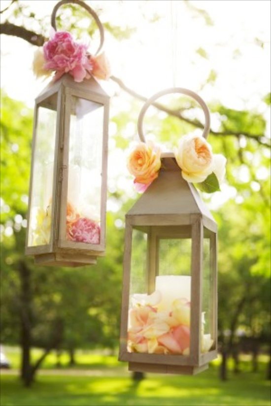 Peach Flower Lanterns