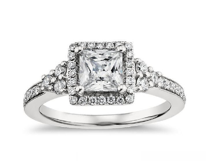 Vintage-inspired engagement rings have an old-fashioned, heirloom ...